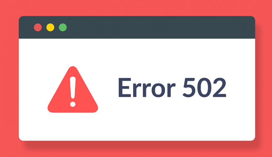 How to fix the 502 Bad Gateway Error?