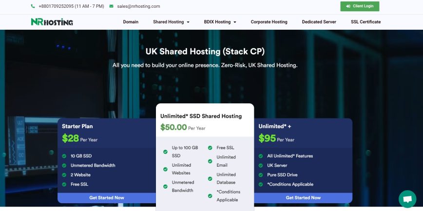 UK Shared Hosting: What NR Hosting Offers