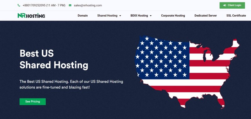 US Shared Hosting in NR Hosting